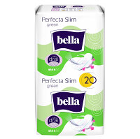 BELLA Perfecta Slim Green Hygienické vložky s křidélky 20 ks