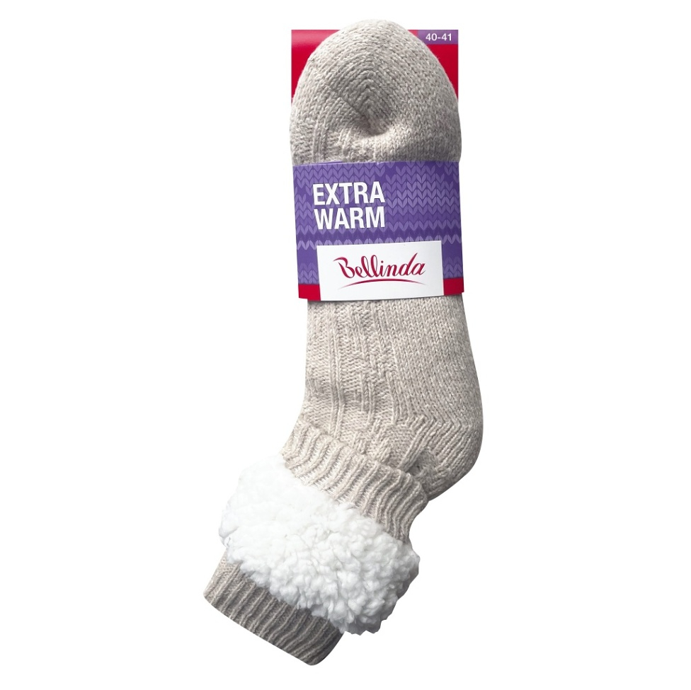 E-shop BELLINDA Dámské extra teplé ponožky vel.40-41 béžové 1 pár