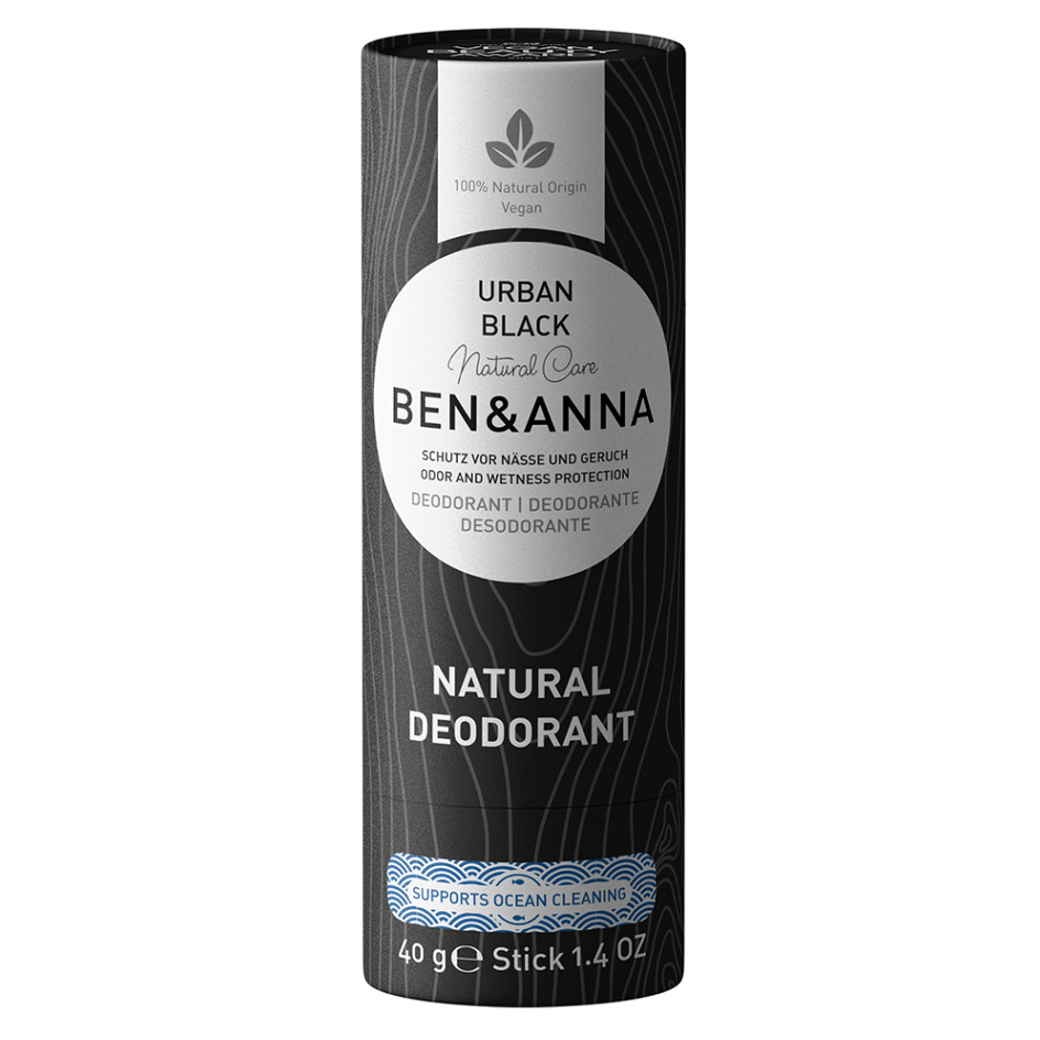 Levně BEN & ANNA Tuhý deodorant BIO Urban Black 40 g
