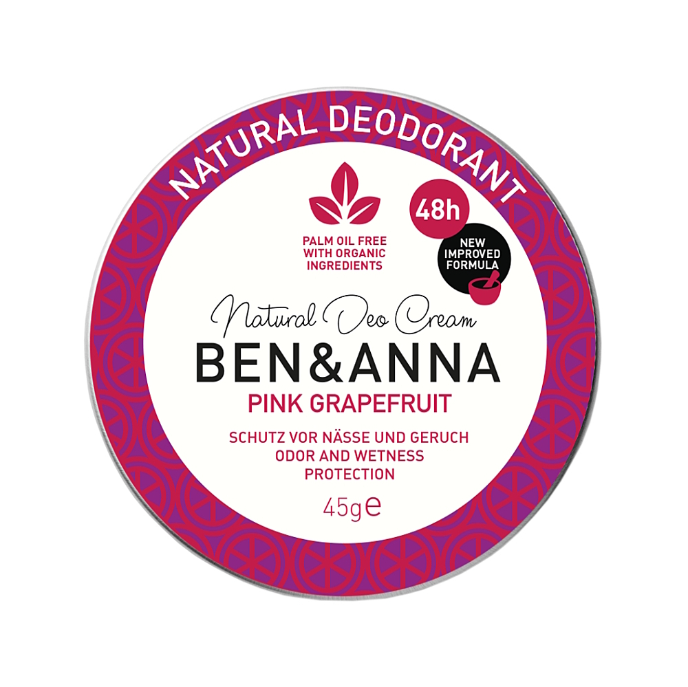 BEN & ANNA Pink Grapefruit metal deocreme 45 g koupíte na Lekarna.cz