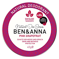 BEN&ANNA Tuhý deodorant v kelímku Růžový grapefruit 45 g