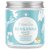 BEN&ANNA Zubní pasta bílá s fluoridem 100 ml