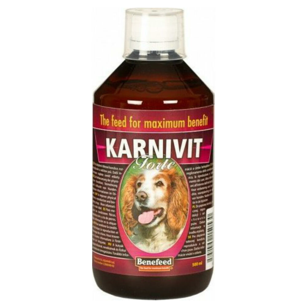 E-shop BENEFEED Karnivit forte pes 500 ml