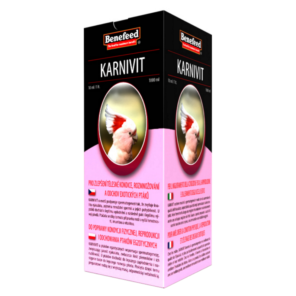 E-shop BENEFEED Karnivit pro exoty 1 litr