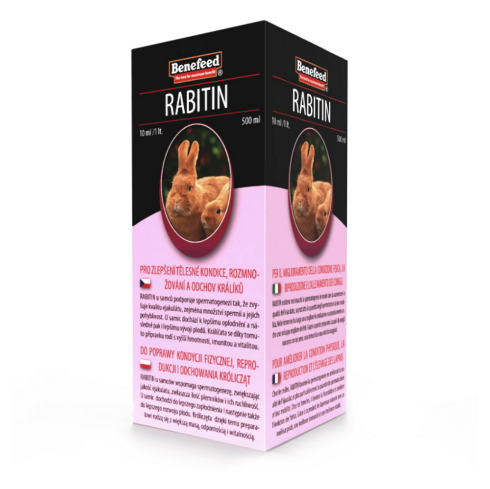 E-shop BENEFEED Rabitin pro králíky 500 ml