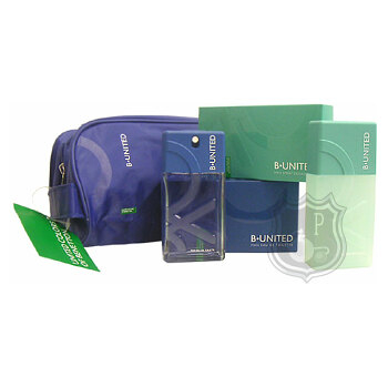 Benetton B United Man - toaletní voda s rozprašovačem 100 ml + taška + deodorant s rozprašovačem 150