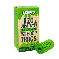 BENEVO Sáčky na exkrementy 120 kusů