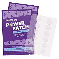 BENZACARE Power Patch 3 v 1 Náplasti na akné 36 kusů