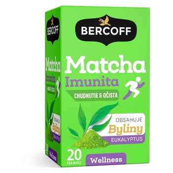 BERCOFF KLEMBER Matcha Imunita bylinný čaj 20 sáčků