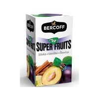 BERCOFF KLEMBER Super Fruits Švestka, Vanilka, Skořice 20 sáčků
