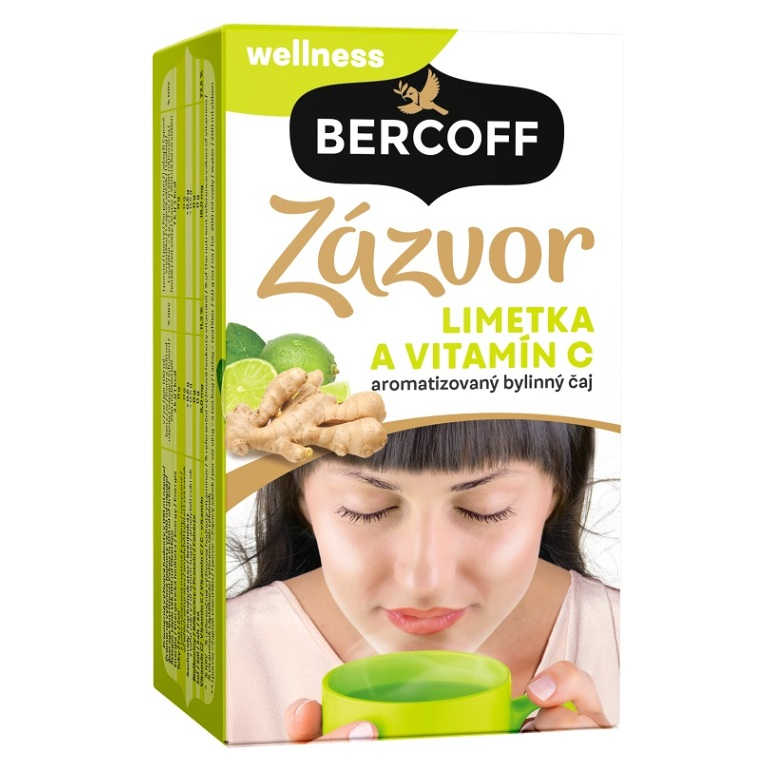 E-shop BERCOFF KLEMBER Zázvor limetka vitamin C čaj 36 g