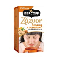 BERCOFF KLEMBER Zázvor skořice pomeranč čaj 36 g