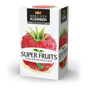 BERCOFF KLEMBER Super Fruit Malina, brusinka a bez 50 g