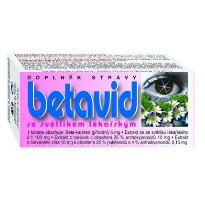 Levně NATURVITA Betavid se světlíkem lékařským 60 tablet