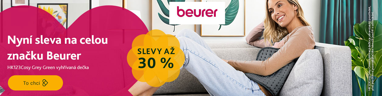 SLEVY AŽ 30 %  na Beurer