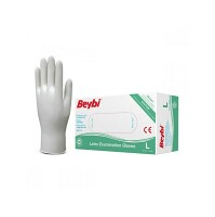 BEYBI Latexové rukavice velikost L 100 kusů