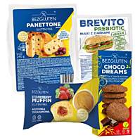 BEZGLUTEN Chléb, muffiny a sušenky