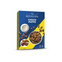 BEZGLUTEN Choco puffs kakaové polštářky s náplní 250 g
