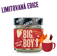 BIG BOY Mandle v bílé čokoládě s příchutí pumpkin spice latte 140 g