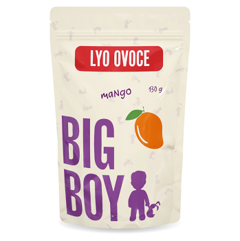 BIG BOY Mango plátky lyofilizované 130 g (Různorodé ovoce)