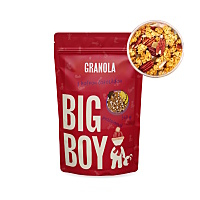 BIG BOY Proteinová granola s hořkou čokoládou a pekany 360 g