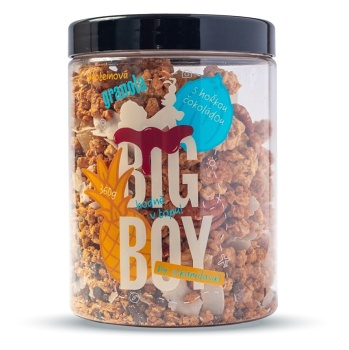 BIG BOY Proteinová granola s hořkou čokoládou by KamilaSikl 360 g