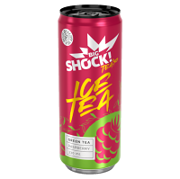 BIG SHOCK! Ice tea green raspberry 330 ml