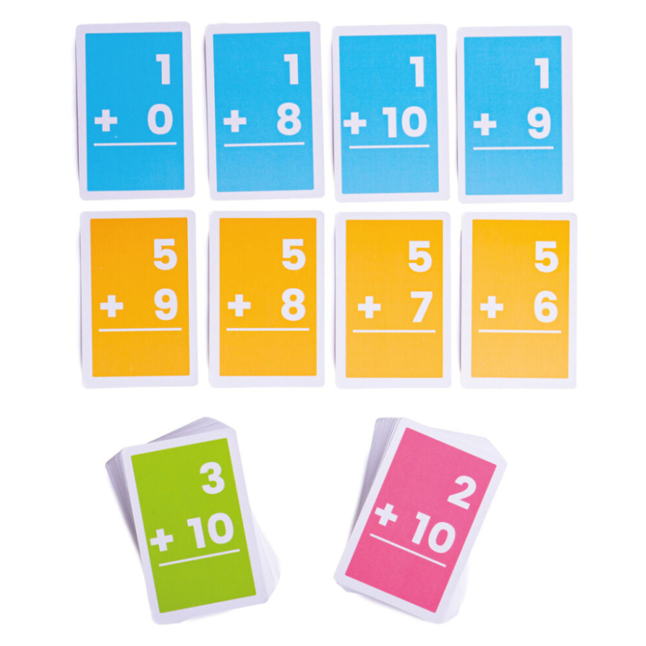 E-shop BIGJIGS Toys kartičky sčítání 1-10
