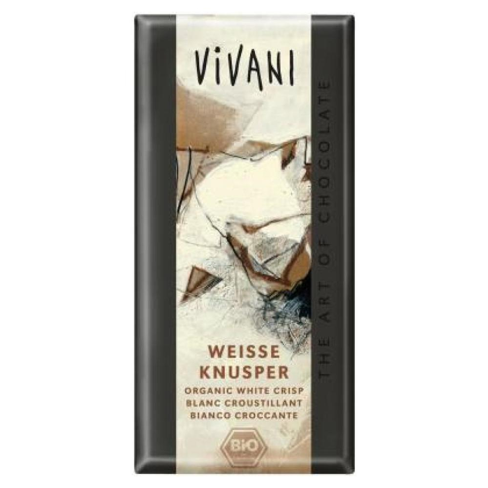 Белый шоколад 100 г. Vivani шоколад. Детский шоколад, Vivani, 100 г. Белый шоколад с ванилью. Vivani 99%.