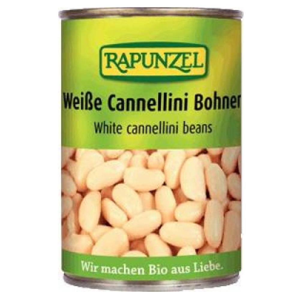 RAPUNZEL Bílé fazole sterilovaná BIO 400 g