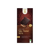 GEPA Hořká čokoláda s 95 % kakaa Sao Tomé BIO 80 g