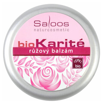 SALOOS Bio Karité Růžový balzám 50 ml