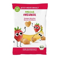 FRECHE FREUNDE Bio křupky kukuřice, banán a jahoda 12m+ 30 g