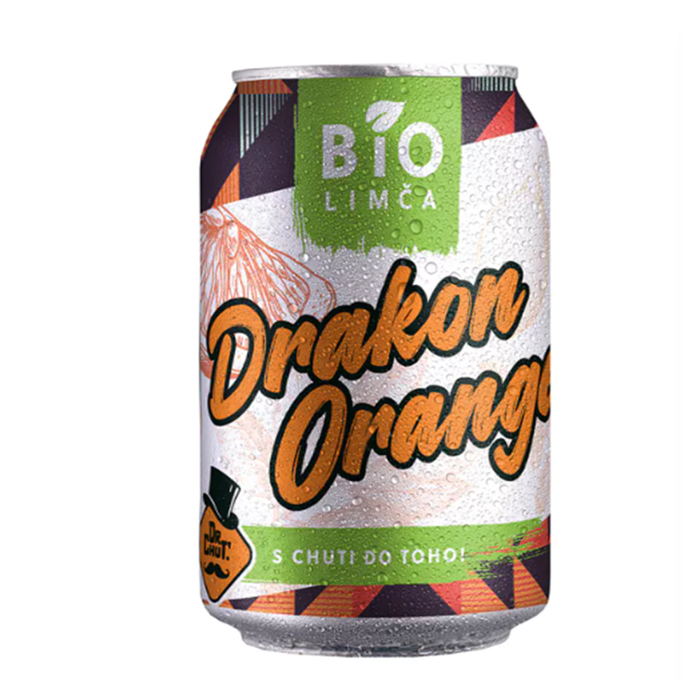 DR.CHUŤ Limonáda drakon orange BIO 330 ml