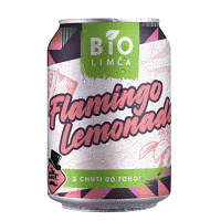 BIO NEBIO Limonáda flamingo lemonade dr. chuť 330 ml BIO