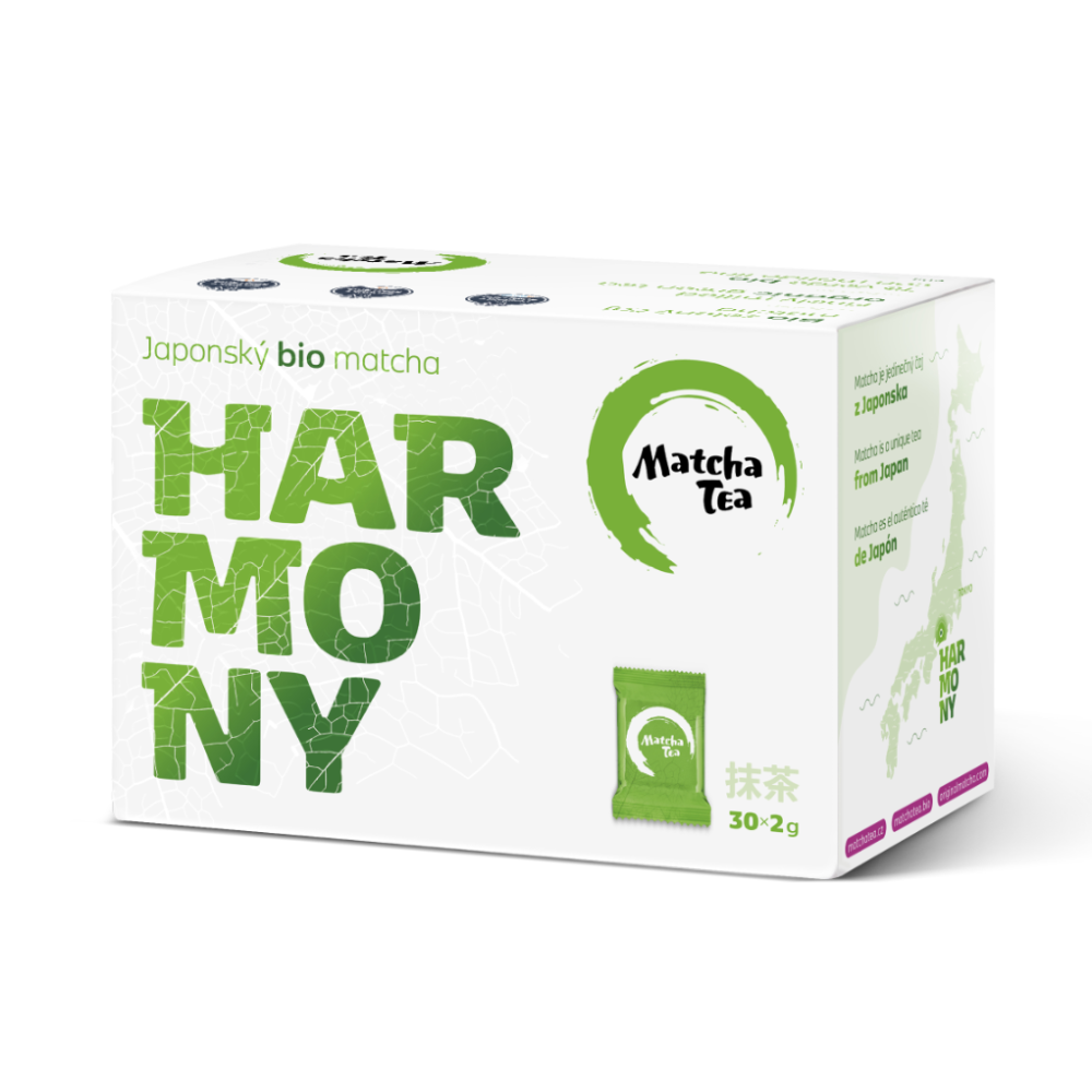 Čajová květina Matcha Tea zelený čaj 30 x 2 g