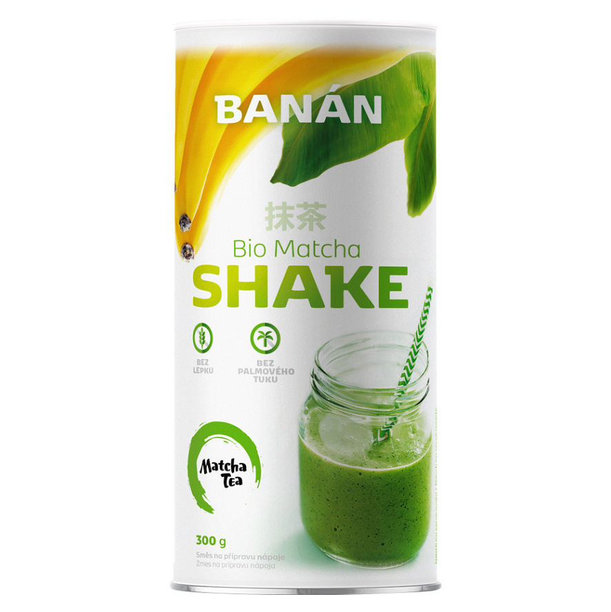 MATCHA TEA Shake banán BIO 300 g