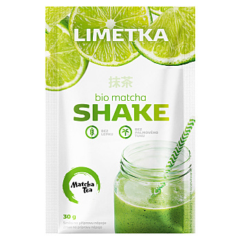 MATCHA TEA Tea shake limetka BIO 30 g (Džusy, mošty, smoothies) - Přírodní, Instantní, BIO