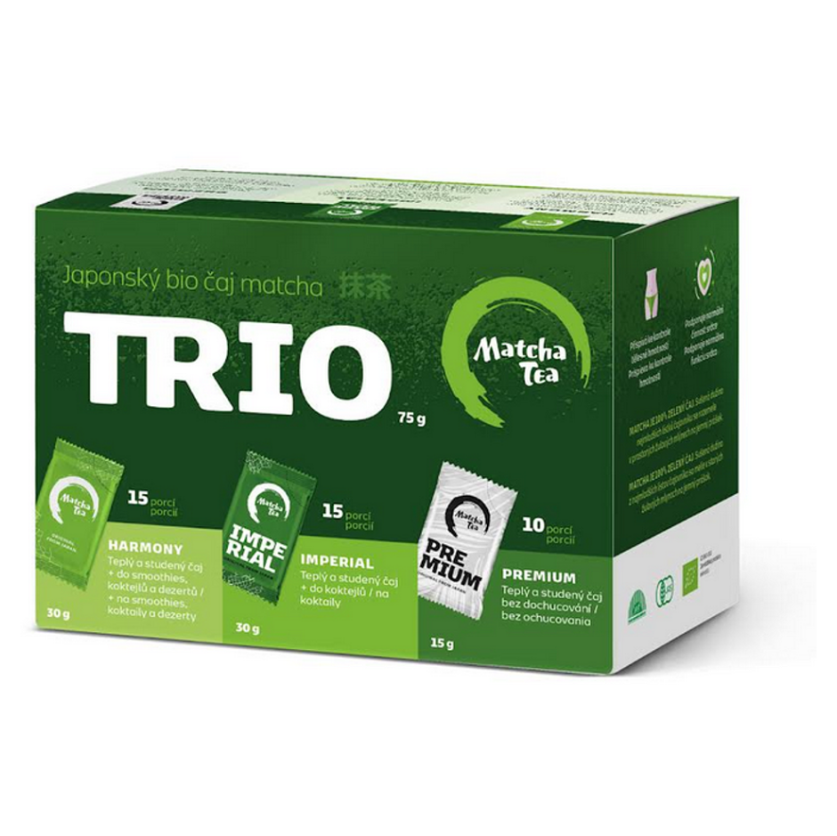 MATCHA TEA Trio BIO 75 g