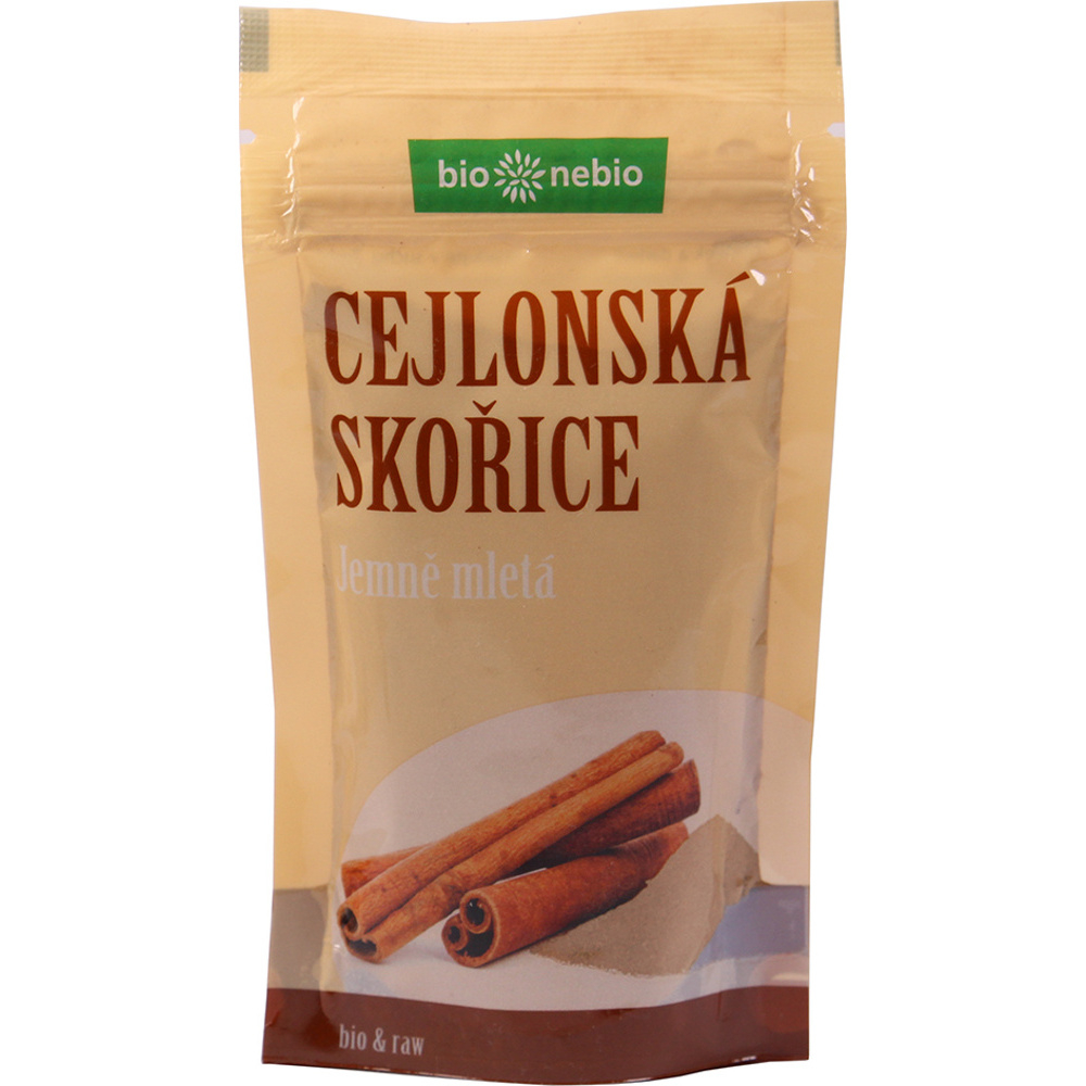 Bio NeBio Cejlonská Skořice mletá sáček Bio 50g