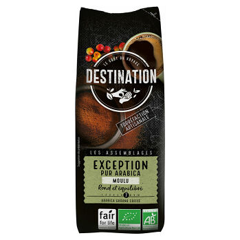 DESTINATION Exception káva zrnková BIO 250 g
