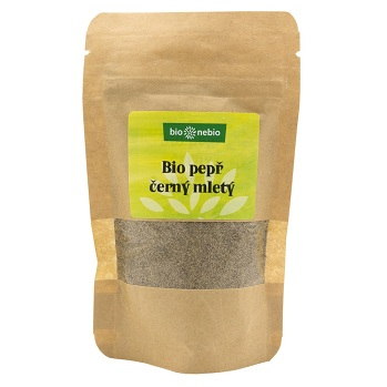 BIO NEBIO Pepř černý mletý BIO 50 g (Koření a kořenící směsi) - BIO