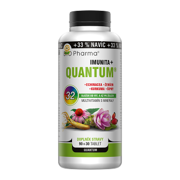 BIO PHARMA Quantum Imunita + 32 složek 90+30 tobolek (Multivitamíny) - Vícesložkové