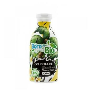 BORN TO BIO Sprchový gel Monoi kokosový olej 300 ml