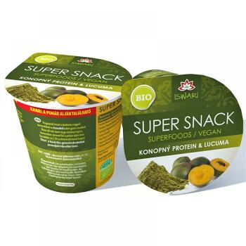 ISWARI Super snack Konopný protein lucuma BIO 60 g