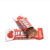 LIFEFOOD Lifebar tyčinka protein jahodová BIO 47 g