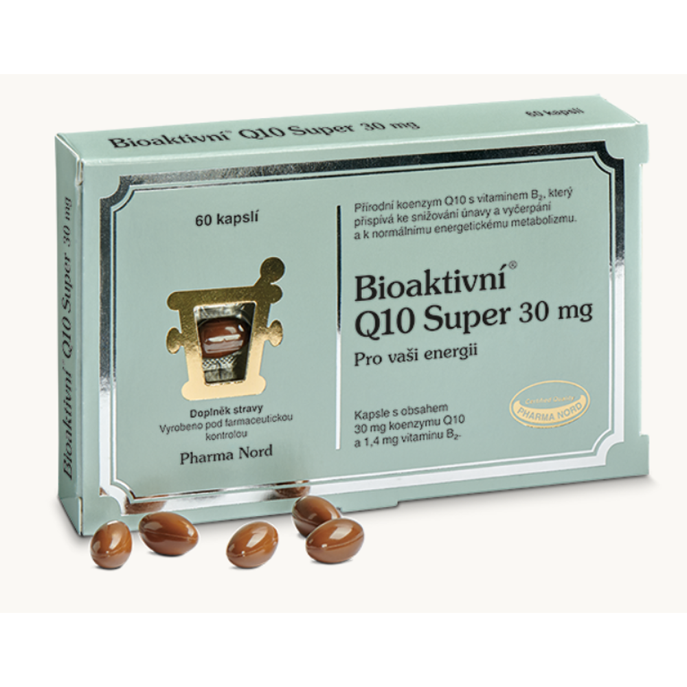 E-shop PHARMA NORD Bioaktivní Q10 super 30 mg 60 kapslí
