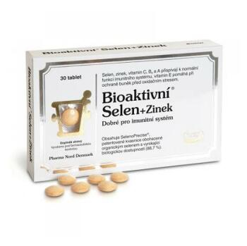 PHARMA NORD Bioaktivní Selen + Zinek 30 tablet