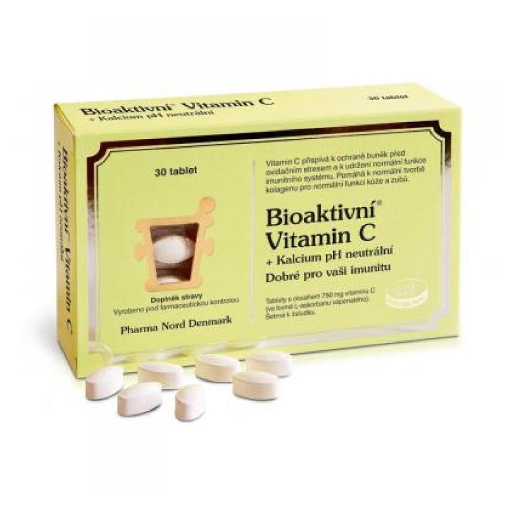 Levně PHARMA NORD Bioaktivní Vitamin C + Kalcium 30 tablet