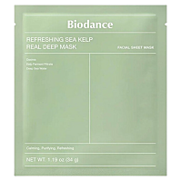 BIODANCE Refreshing sea kelp zklidňující a hydratační maska 34 g